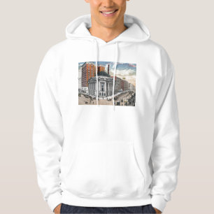 Euclid Ave, Cleveland, 1916 Vintage Hoodie