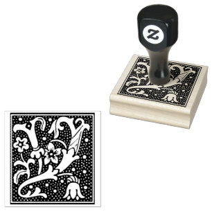 Euclid Capital Letter Y Rubber Stamp