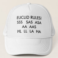EUCLID RULES!SSS   SAS  ASA   AA  AAS  HL  LL  ...
