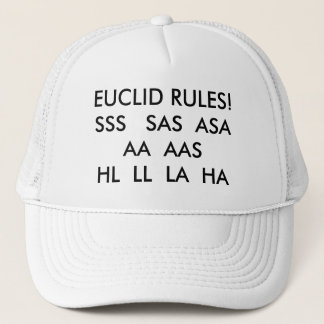 EUCLID RULES!SSS   SAS  ASA   AA  AAS  HL  LL  ... TRUCKER HAT