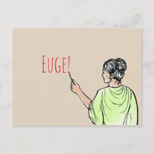 euge! graffito postcard