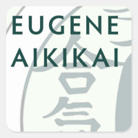 Eugene Aikikai square stickq