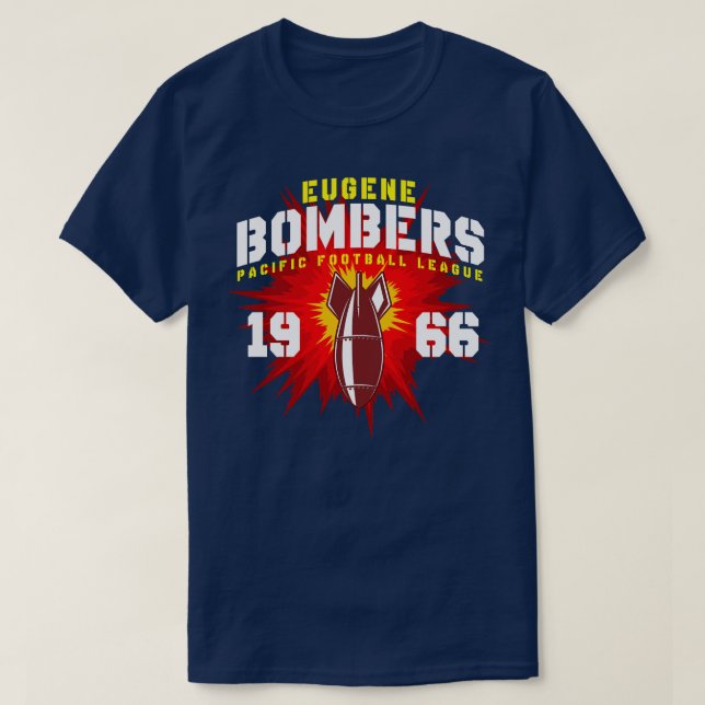 Eugene Bombers T-Shirt (Design Front)