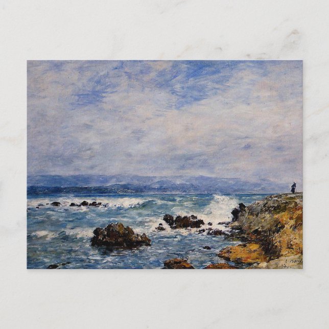 Eugene Boudin: Antibes, the Point of the Islet Postcard (Front)