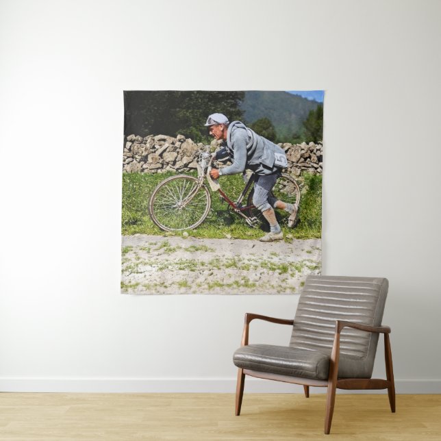 Eugene Christophe Tour de France 1922 Aubisque  Tapestry (In Situ)