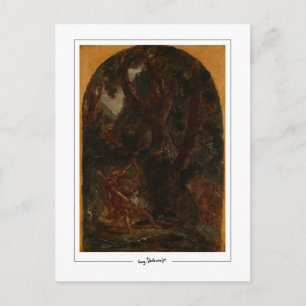 Eugène Delacroix #105 - Fine Art Postcard