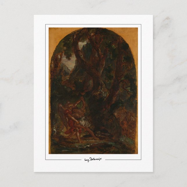 Eugène Delacroix #105 - Fine Art Postcard (Front)