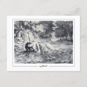 Eugène Delacroix #245 - Fine Art Postcard