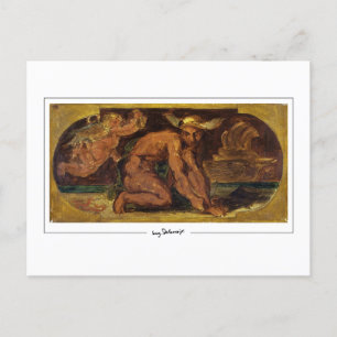 Eugène Delacroix #720 - Fine Art Postcard