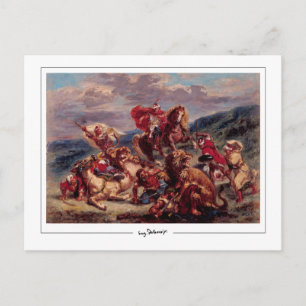 Eugène Delacroix #97 - Fine Art Postcard
