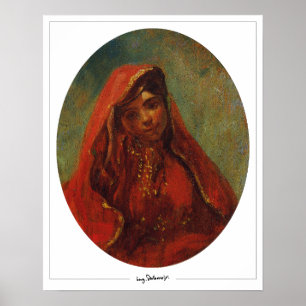 Eugène Delacroix Zedign Art Poster #674