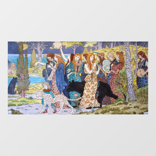 Eugene Grasset - Harmony Decorative Panel (Sheet)