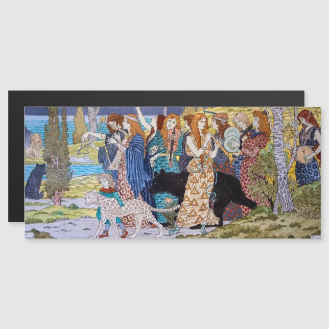 Eugene Grasset - Harmony Decorative Panel (Front/Back)