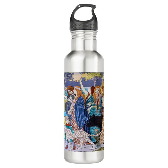 Eugene Grasset - Harmony Decorative Panel 710 Ml Water Bottle (Front)