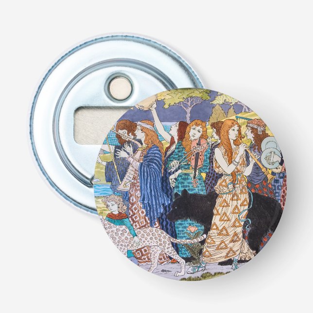 Eugene Grasset - Harmony Decorative Panel Bottle Opener (Front)