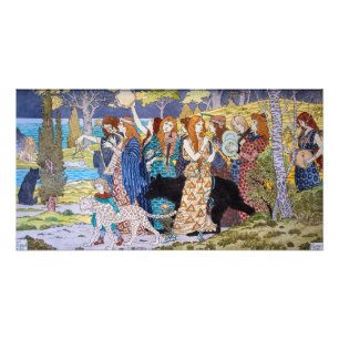 Eugene Grasset - Harmony Decorative Panel Photo Print