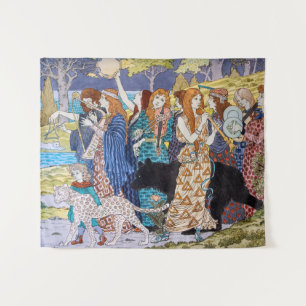 Eugene Grasset - Harmony Decorative Panel Tapestry