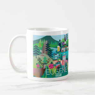 Eugene, Oregon 11oz or 15oz Mug