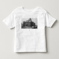 Eugene, Oregon Scene with City Hall Photograph