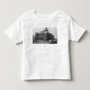 Eugene, Oregon Scene with City Hall Photograph Toddler T-Shirt
