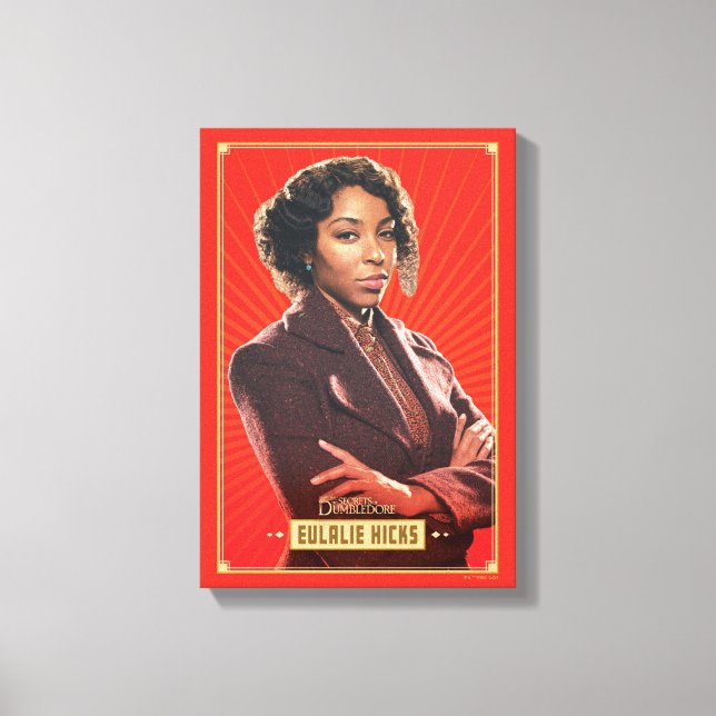 Eulalie Hicks Character Graphic Canvas Print (Front)