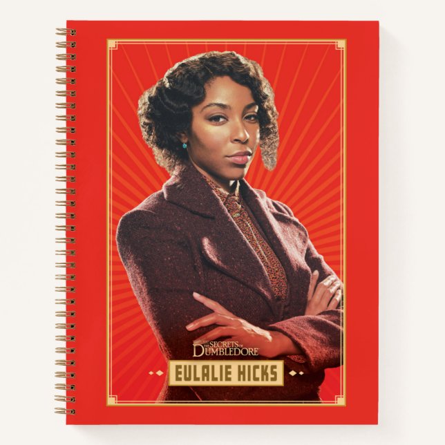 Eulalie Hicks Character Graphic Notebook (Front)