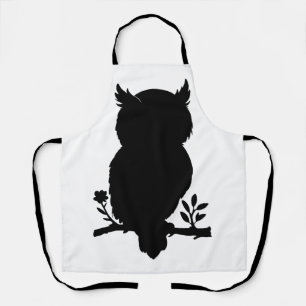 Eule - Scherenschnitt Apron