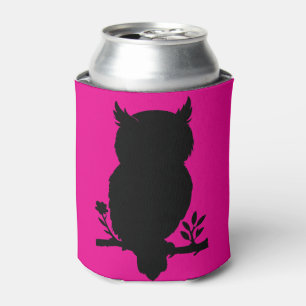 Eule - Scherenschnitt Can Cooler