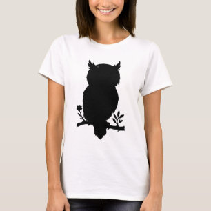 Eule - Scherenschnitt T-Shirt