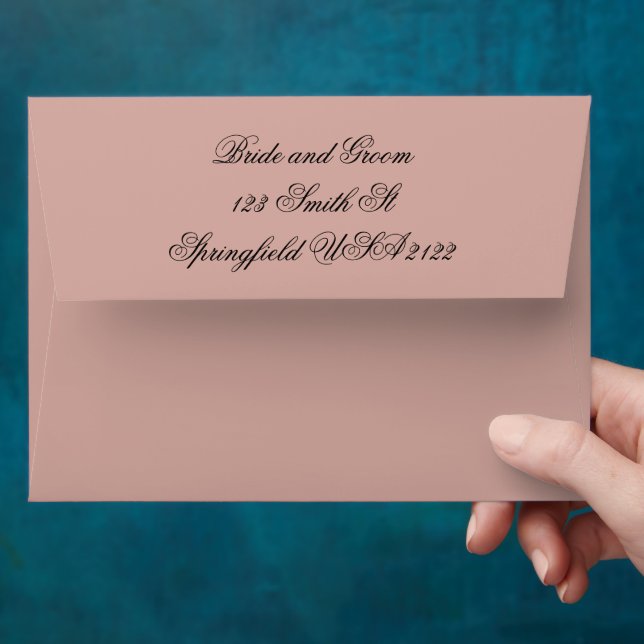 Eunry Minimalist Elegant Wedding Envelope (Hand)