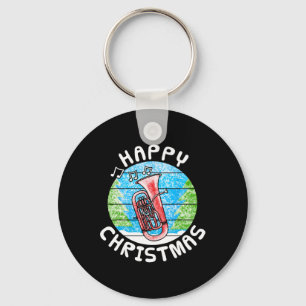 Euphonium Christmas Br Musician Music Teacher  Key Ring