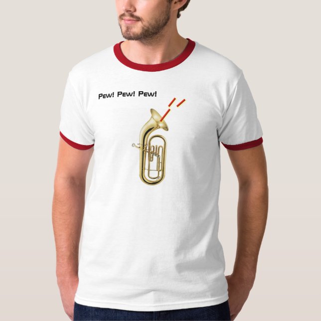 Euphonium Pew! Pew! T-Shirt (Front)