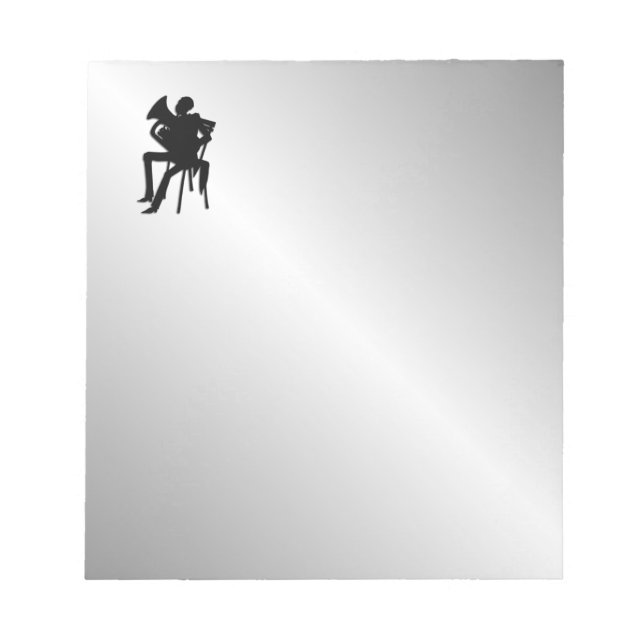 Euphonium Player Notepad (Front)