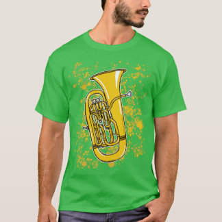 Euphonium Teacher Euphoniumist Brass Musician T-Shirt