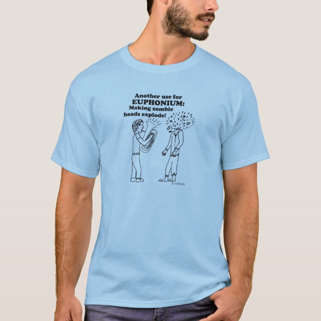 Euphonium Zombie Explode T-Shirt (Front)