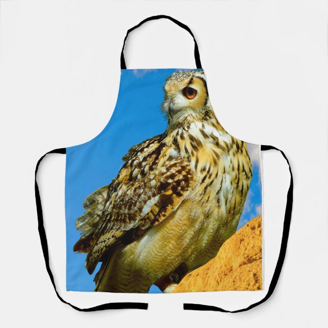 Eurasian eagle owl  apron (Front)