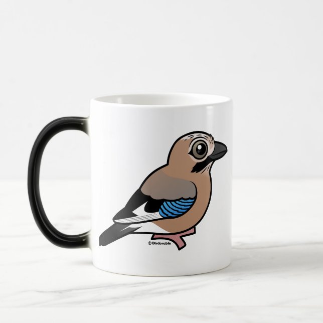 Eurasian Jay Magic Mug (Left)