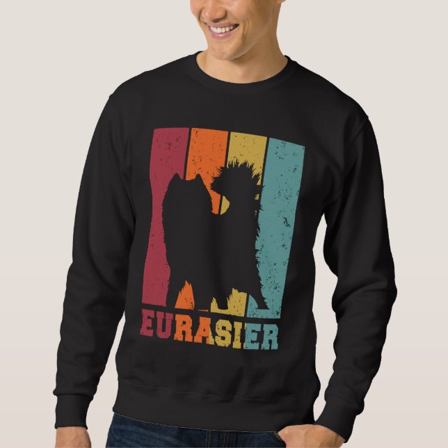 Eurasier Vintage  1 Sweatshirt (Front)