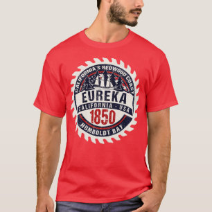 Eureka California Redwood Coast Humboldt Bay Souve T-Shirt