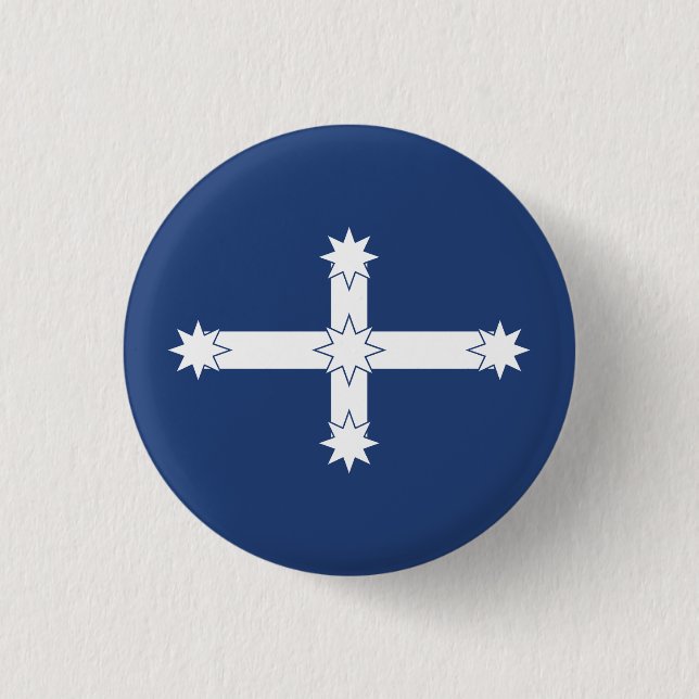 Eureka Flag 3 Cm Round Badge (Front)