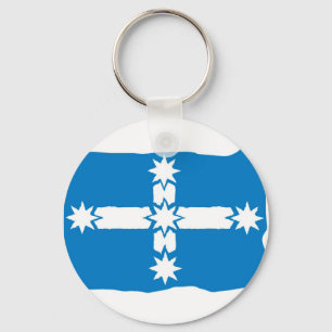 Eureka Flag Key Ring