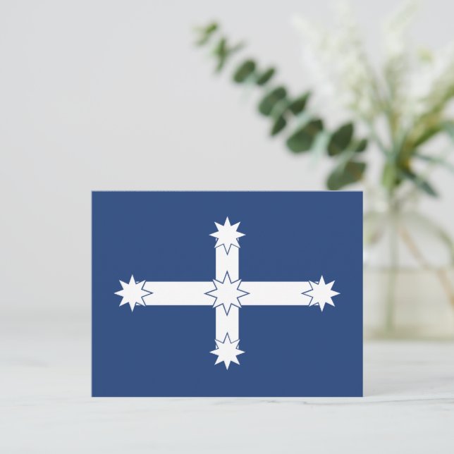 Eureka Flag Postcard (Standing Front)