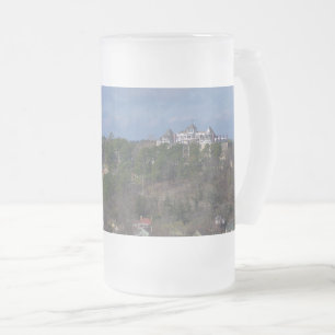 Eureka Hill Side Frosted Glass Beer Mug