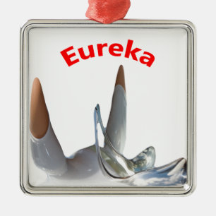 Eureka Metal Tree Decoration