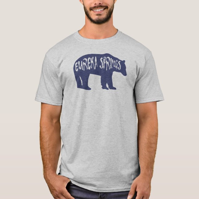 Eureka Springs Arkansas Bear T-Shirt (Front)