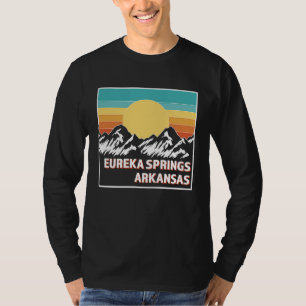 EUREKA SPRINGS ARKANSAS Retro sunset USA Souvenir T-Shirt