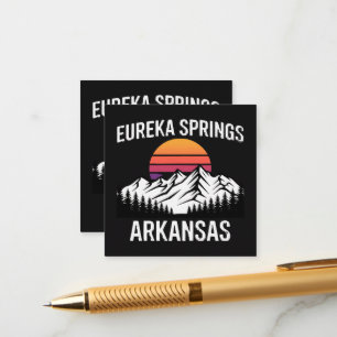 Eureka Springs Enclosure Card
