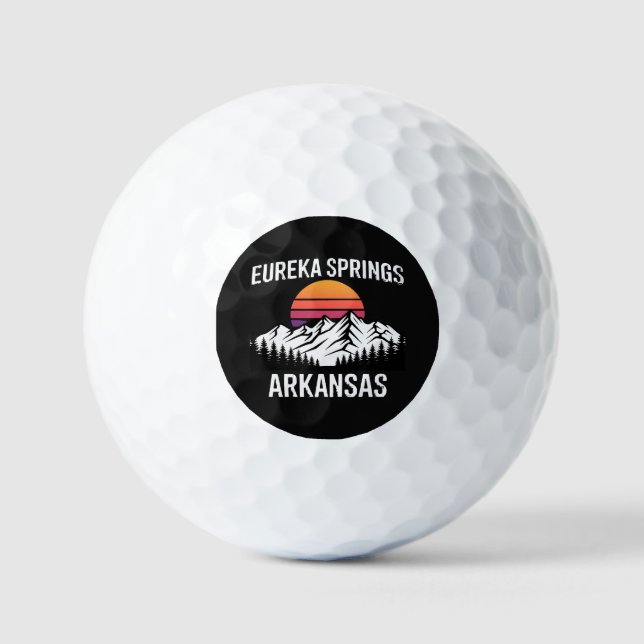 Eureka Springs Golf Balls (Front)