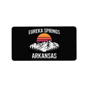 Eureka Springs Label