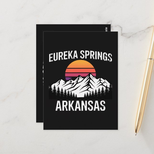 Eureka Springs Postcard (Front/Back In Situ)